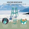 WestinTrends Outdoor Patio Adirondack Counter Height Stool Chair - 3 of 4