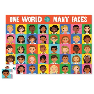 Crocodile Creek One World Many Faces Memory Game and Puzzle