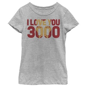 Girl's Marvel Iron Man Forever Love 3000 T-Shirt - 1 of 4