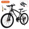 Topteng 26" Mountain Bike 27-Speed Double Disc Brake Suspension Fork MTB for Adults - 3 of 4