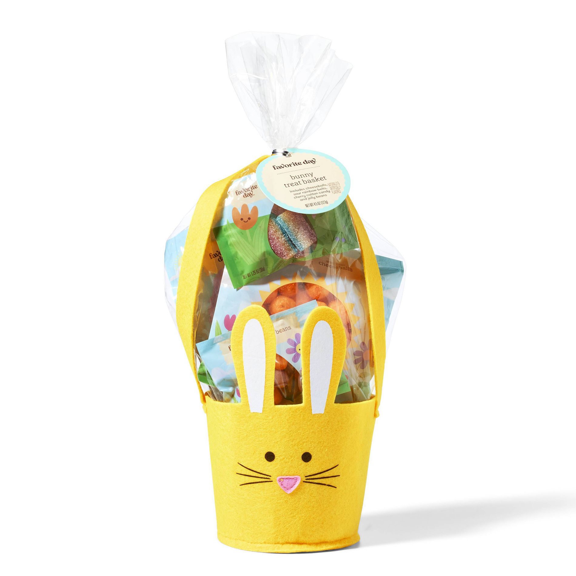 Spring Candy Felt Easter Basket - 4.5oz - Favorite Day™