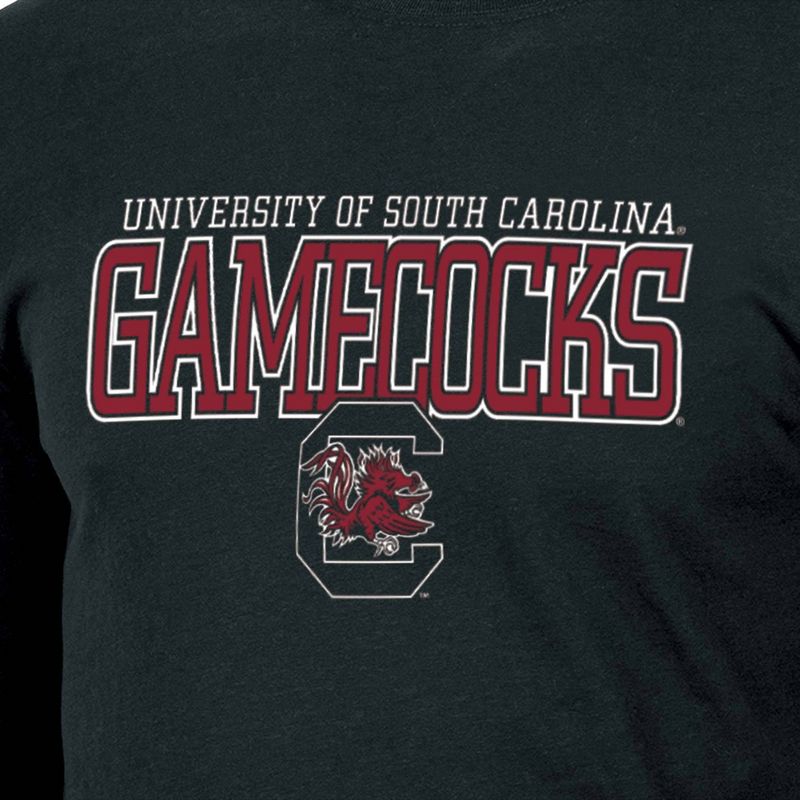 NCAA South Carolina Gamecocks Men&#39;s Long Sleeve T-Shirt, 3 of 4