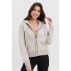Spruce Fashion Women Zip Up Cropped Hoodie Fall Oversized Sweatshirts Winter Fleece Cotton Comfy Long Sleeve - 4 of 4