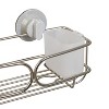 Basket - Zenna Home: Rustproof Stainless Steel Shower Organizer with Adhesive Strips & Suction Cups, 10" Width - 4 of 4