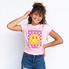 The Juniper Shop Birthday Girl Checkered Youth Short Sleeve Tee - 2 of 3