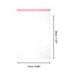 Unique Bargains Waterproof with Hole Clear Self Sealing Bags 100 Pcs - 4 of 4