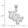 Black Bow Jewelry 14k White Gold Central Florida Knights NCAA Medium Pendant - 2 of 3
