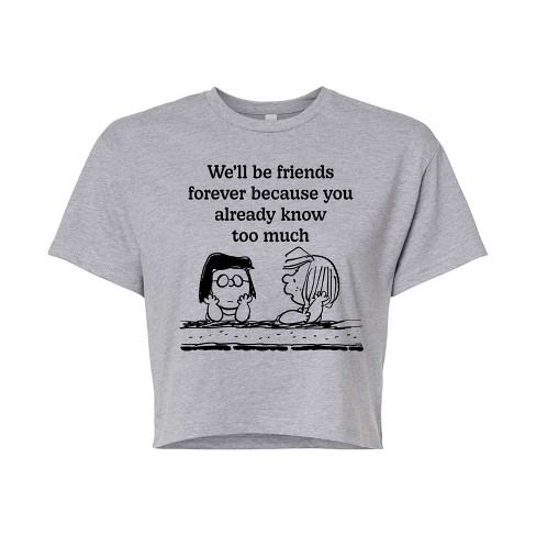 Peanuts Friends Forever Shirt White