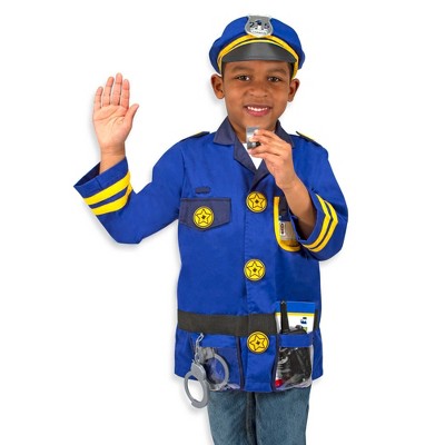 Dress Up America Police Costume for Kids - Police Officer Costume for Boys  - Cop Uniform Set With Accessories