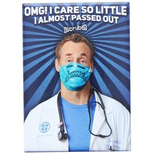 Ata Boy Scrubs Dr. Cox Care So Little 2.5 x 3.5 Inch Magnet - 1 of 3
