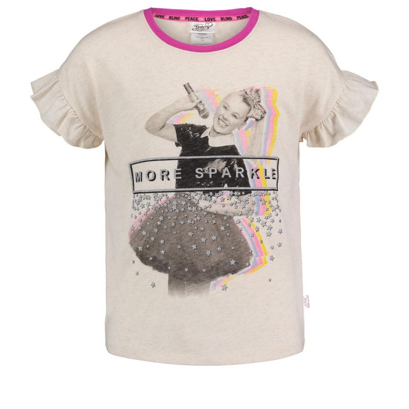 JoJo Siwa Girls Graphic T-Shirt Little Kid to Big Kid, 1 of 3