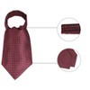 Allegra K Men's Halloween Polka Dots Self-Tied Formal Party Cravats Ascot Tie Neckwear - 2 of 4
