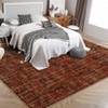Area Rugs 5x7 Rug for Living Room Modern Non Slip Throw Rugs Red Rug Soft Bedroom Rugs - 2 of 4