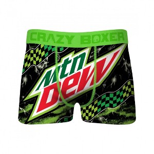 Mens Crazy Boxers Mountain Dew Brand Boxer Briefs - 1 of 4