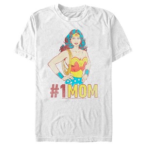 Men's Wonder Woman Number One Mom T-Shirt - 1 of 4