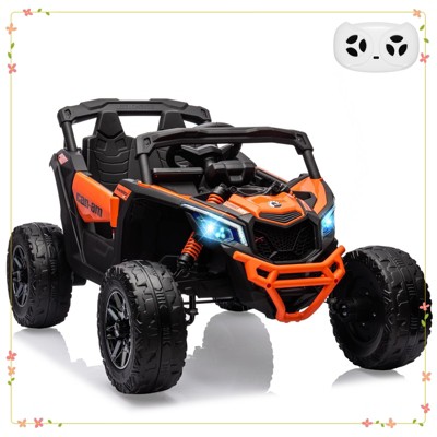 Kids Ride On Car, Licensed Can-Am 12V Ride On UTV w/Dual Motors, Remote Control & All-Terrain Tires
