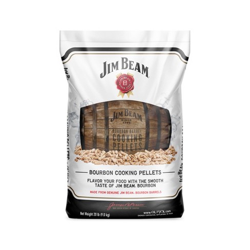 Ol Hick Cooking Pellets Jim Beam Bourbon Barrel Barbecue Smoker Natural Oak Pellets For Grilling Smoking Or Braising 20 Pound Bag Target
