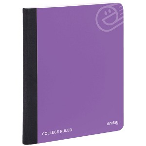 Enday Composition Notebook Collage Ruled - 100 Sheets - 1 of 4