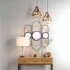 Benson Glass Table Lamp Black - Splendor Home: Contemporary Metal, Linen Shade, UL Listed, 31" Height - image 4 of 4