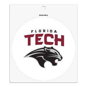 Florida Institute of Technology Secondary Logo Automotive Car Refrigerator Locker Vinyl Circle Magnet - 1 of 4
