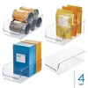 iDesign Pantry Bin for Kitchen Storage - Set of 4 - Clear - 2 of 4