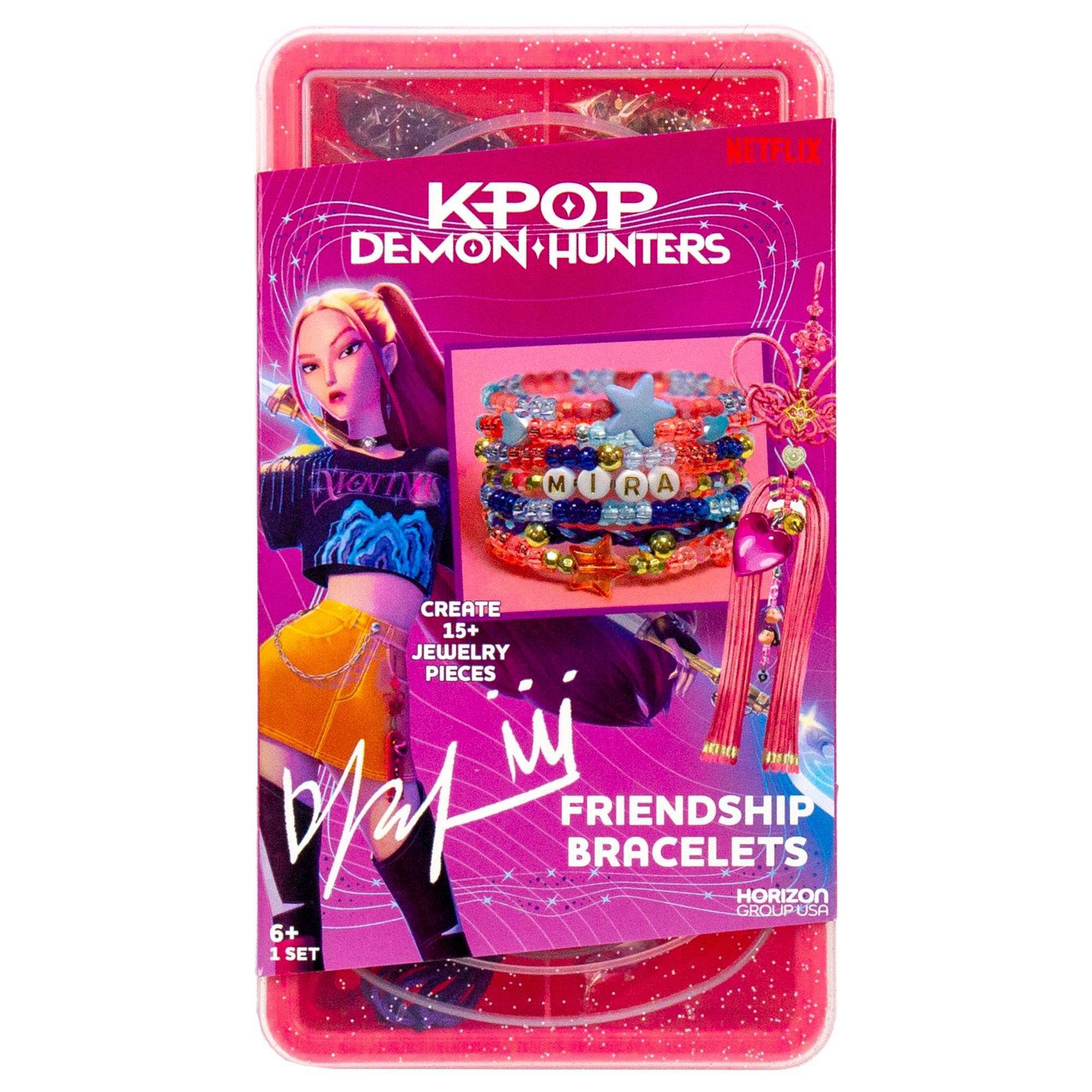 KPOP Demon Hunters Mira Beaded Friendship Bracelets Activity Craft Kit