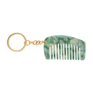 Unique Bargains Portable Mini Keychain Hair Comb 1 Pc - 1 of 4