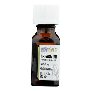 Aura Cacia Spearmint Pure Essential Oil - 0.5 fz - 1 of 4