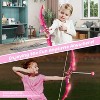LED Kids Princess Archery Set with Crown & Cape, 10 Suction Arrows, Target & Quivers, Outdoor Gift for Girls Ages 3-8 - 4 of 4