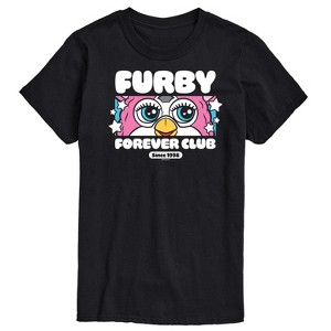 Men's - Furby - Furby Forever Club- Men's Short Sleeve T-Shirt Short Sleeve Graphic T-Shirt - 1 of 4