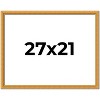 PosterPalooza | 27x21 Wood Antique Frame with UV Acrylic, 4 Finishes: Bronze, Gold, Silver, and Black - 2 of 4