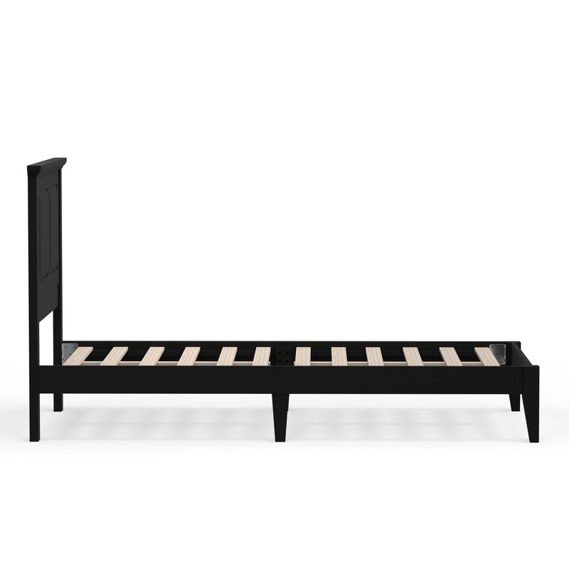 Glenwillow Home Cottage Style Solid Wood Platform Bed, 5 of 9