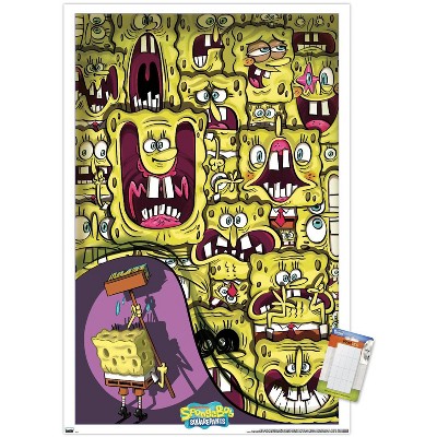 Trends International Nickelodeon Spongebob 25th - Faces Unframed Wall Poster Prints