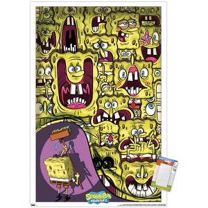 Trends International Nickelodeon Spongebob 25th - Faces Unframed Wall Poster Prints - 1 of 4
