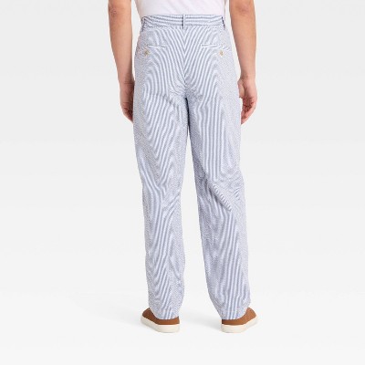 Men Seersucker E-Waist Trousers – Goodfellow & Co