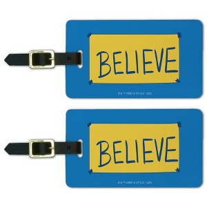 Ted Lasso Believe Luggage ID Tags Set of 2 - 1 of 4