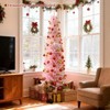Costway 5/6 FT Artificial Christmas Tree with 328/460 Branch Tips & Folding Metal Stand for Home - 4 of 4