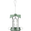 Nature's Way Bird Products Country Cottage Gazebo Bird Feeder - White/Green (1.56 Quart) - 2 of 3