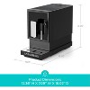 CASABREWS ACAFE Plus, 20 Bar Fully Automatic Espresso Machine, Black - 2 of 4