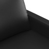 vidaXL Sofa Accent Upholstered Couch Furniture for Living Room Faux Leather - 4 of 4