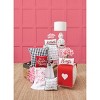 C&F Home 6" x 12" Valentine's Day "Hugs" w/ Dots Small/Petite Red Woven Accent Throw Pillow - image 4 of 4