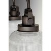 Progress Lighting Archie Collection, 4-Light Wall Sconce, Venetian Bronze, Prismatic Glass Shade - 4 of 4