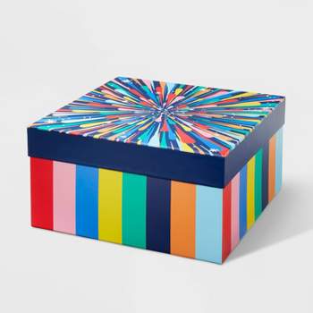 Starburst Striped Gift Box - Spritz™