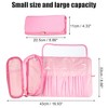 Unique Bargains Travel Makeup Bag Makeup Brush Holder Portable Makeup Organizer Bag Cosmetics Storage Bag Waterproof 1 Pcs - 4 of 4