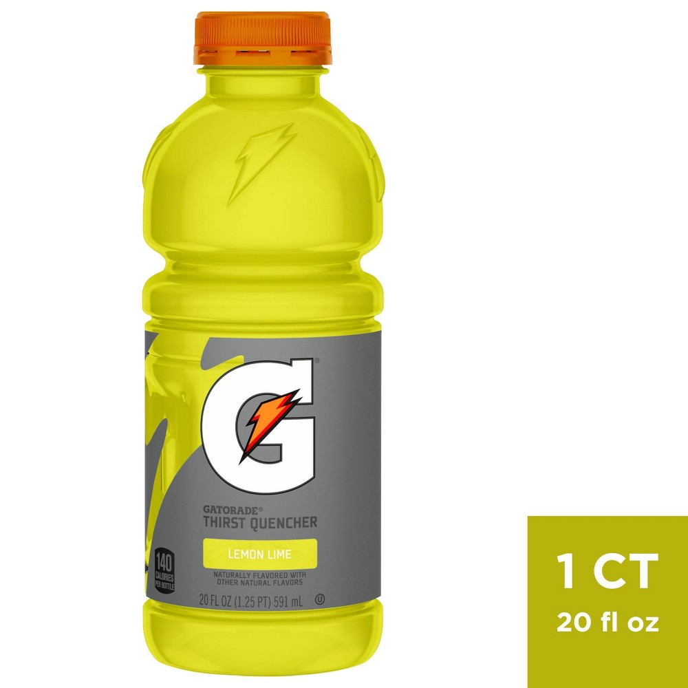 UPC 052000328684 product image for Gatorade Lemon Lime Sports Drink - 20 fl oz Bottle | upcitemdb.com