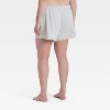 Women's French Terry Fleece Lounge Shorts - Wild Fable™ - 2 of 3