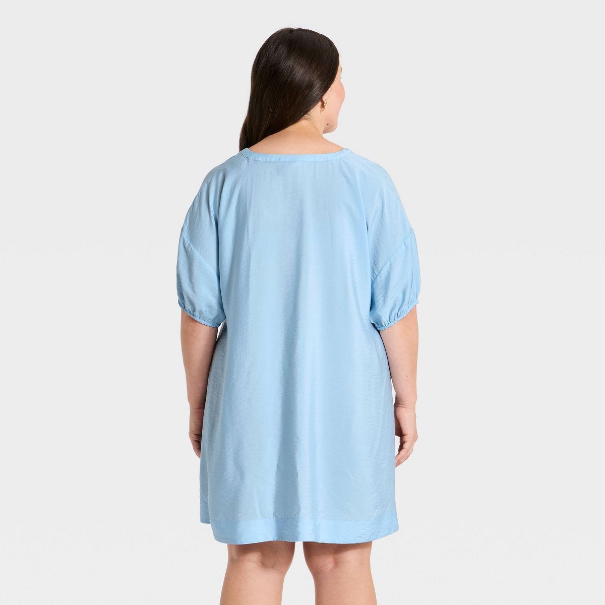Women's Tie-Front Mini Dress - A New Day™ - thumbnail 5