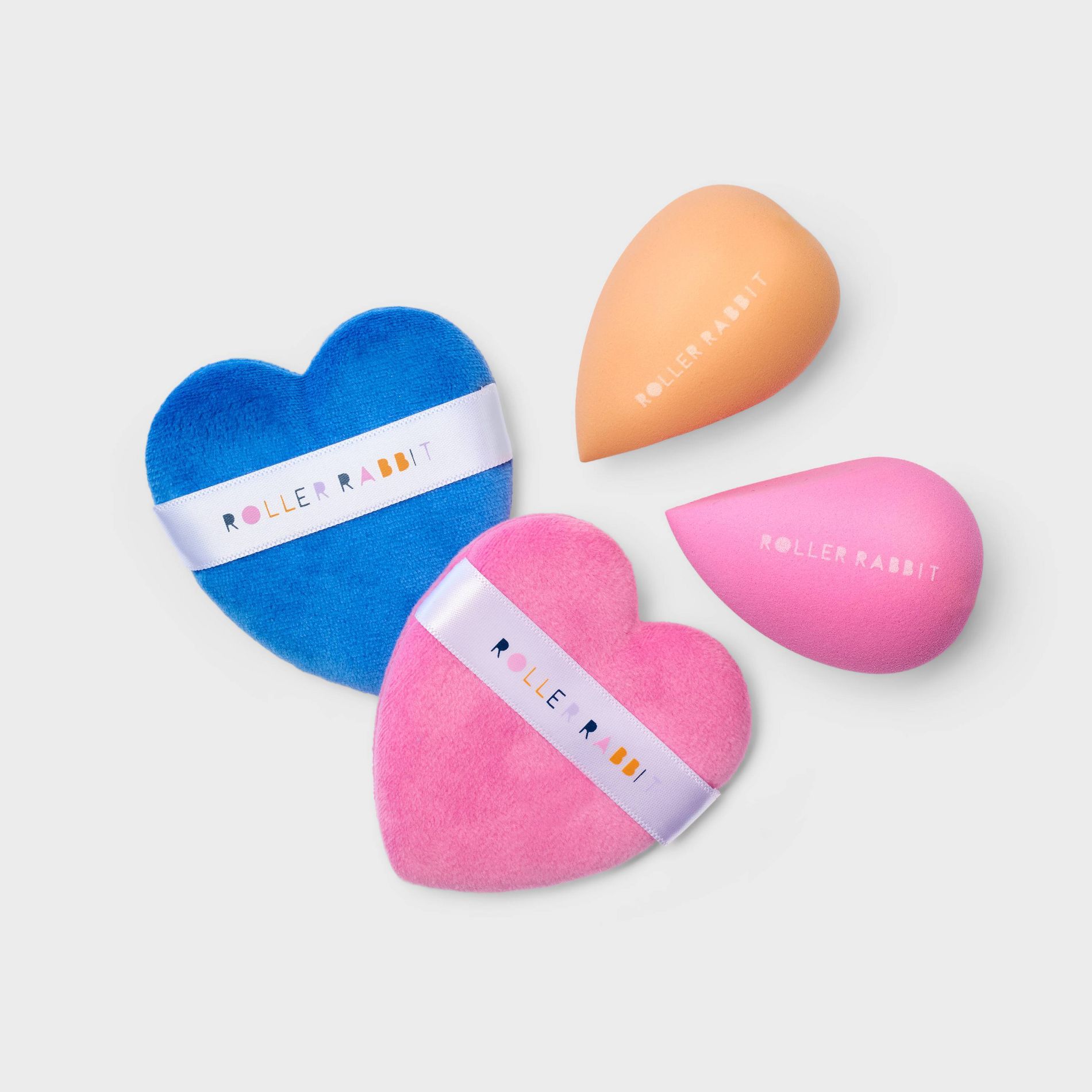 4pc Makeup Sponge and Powder Puff Set - Roller Rabbit x Target