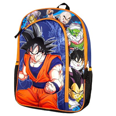 Dragon Ball Z Character Panel Goku Kamehameha Molded Eva Backpack Black :  Target