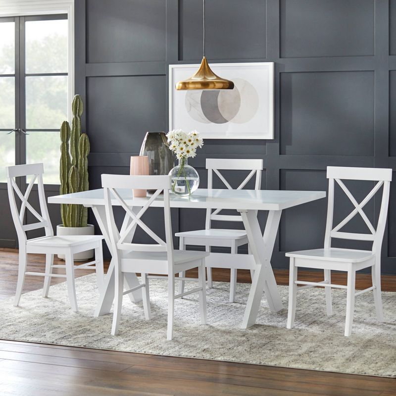 Sumner Dining Table White - Buylateral, 3 of 5